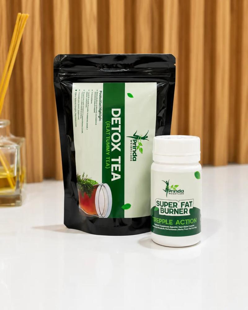 Fat Burner Pills + Intense Flat Tummy Detox.